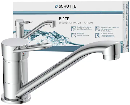 Schütte Spültischarmatur Birte Chrom günstig online kaufen