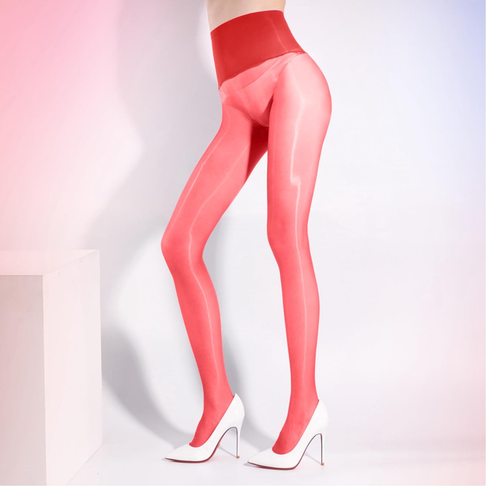 YI Feinstrumpfhose Glänzende Ölstrumpfhosen für Damen, günstig online kaufen