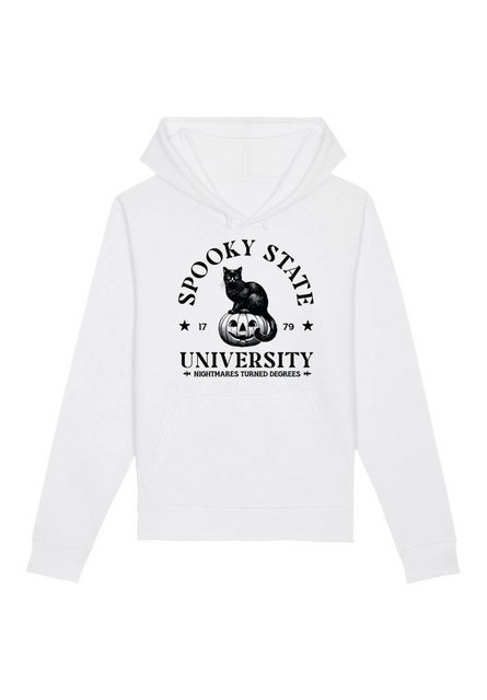 F4NT4STIC Kapuzenpullover "Halloween University Spooky state cat", Premium günstig online kaufen