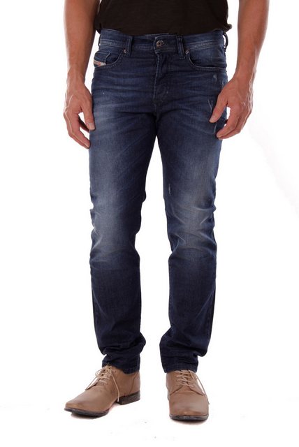 Diesel Tapered-fit-Jeans Diesel Buster R842R Herren Jeans Hose Regular Slim günstig online kaufen