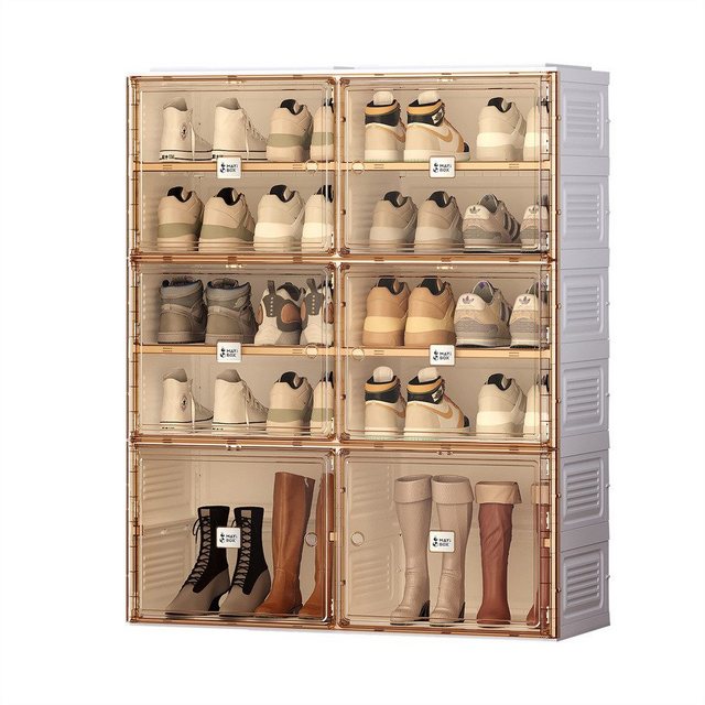 Gontence Schuhschrank Portable Shoe cabinet (Stackable Storage Organizer Ca günstig online kaufen