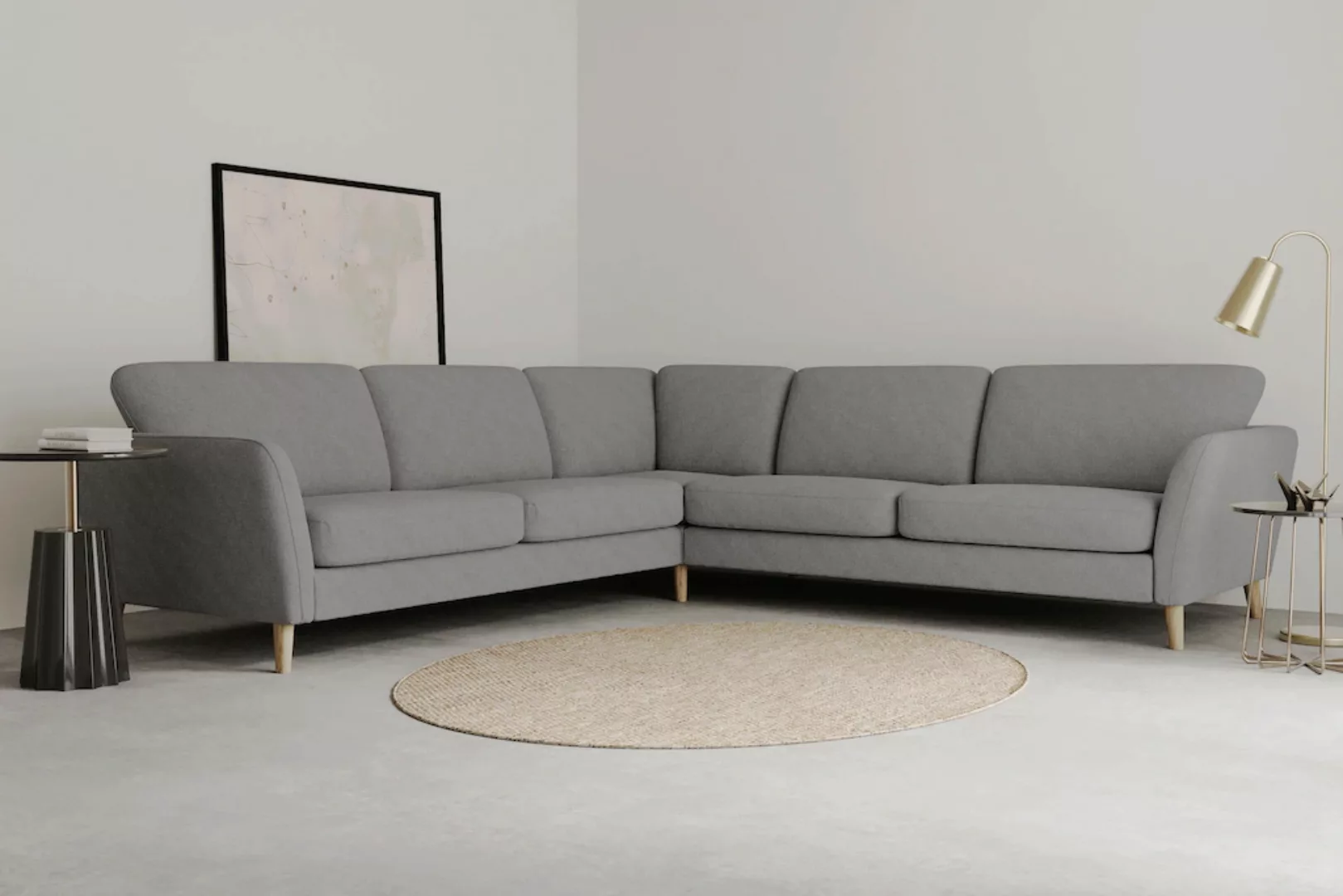 Home affaire Ecksofa "MARSEILLE 278/278 cm," günstig online kaufen