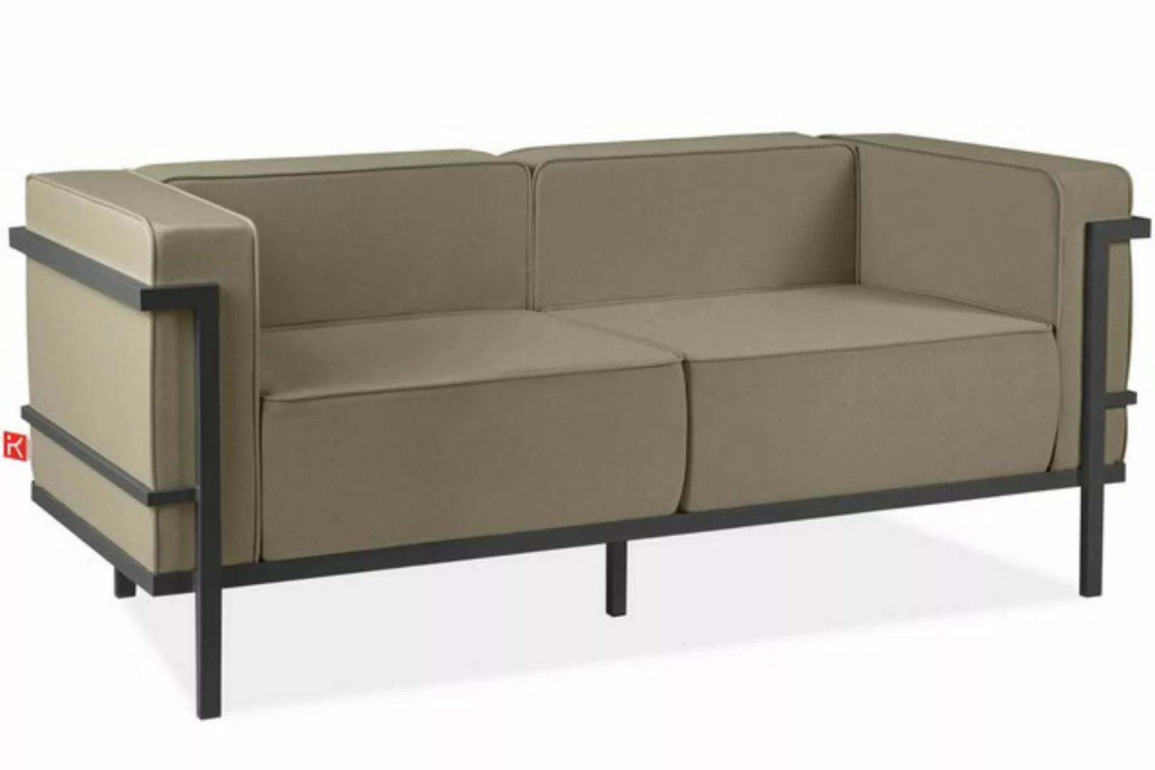 KONSIMO® Loungesofa TRIGLO Sofa 2-Personen, hergestellt in der EU günstig online kaufen