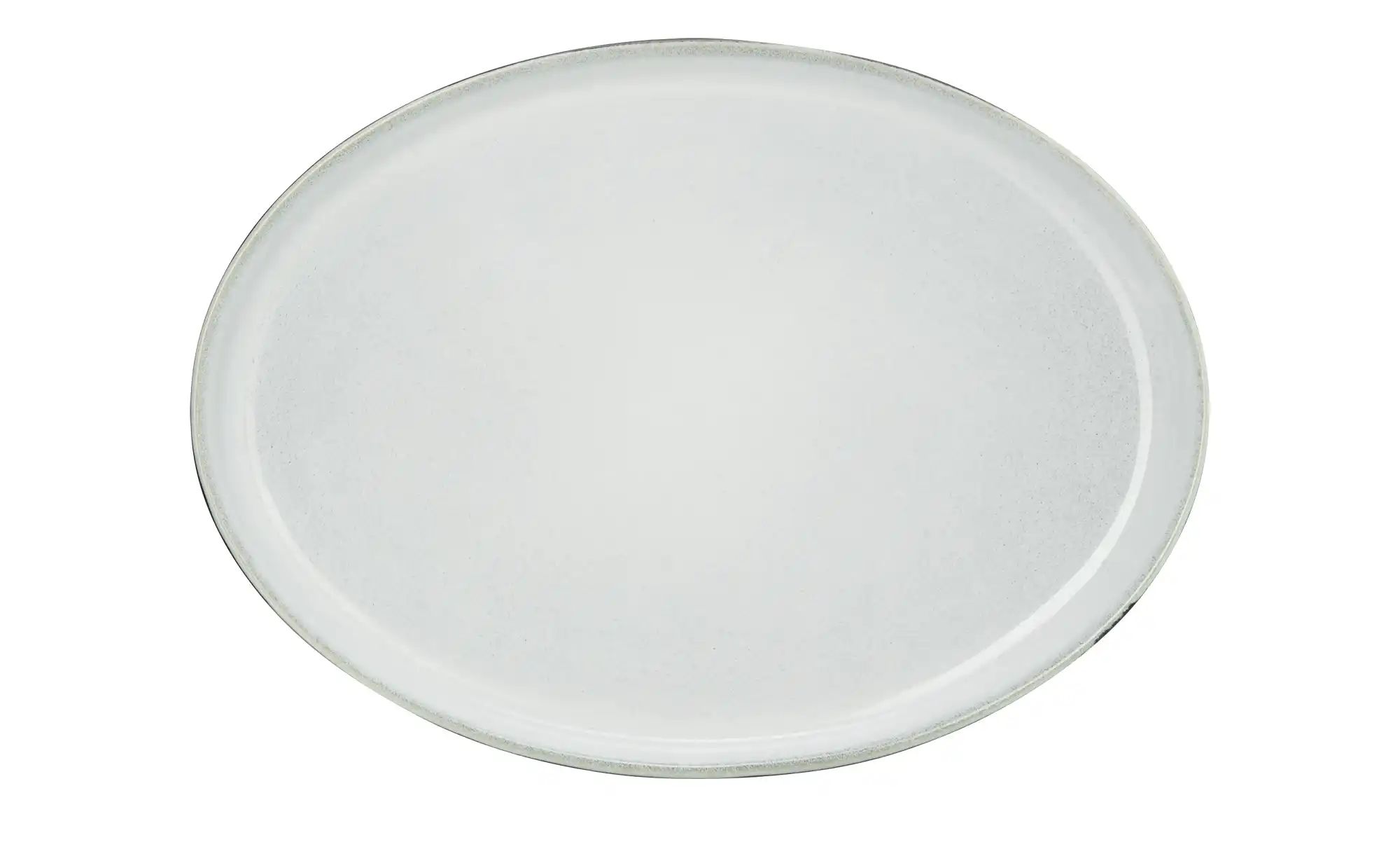Peill+Putzler Servierplatte  Como ¦ grün ¦ Porzellan ¦ Maße (cm): B: 25,2 H günstig online kaufen