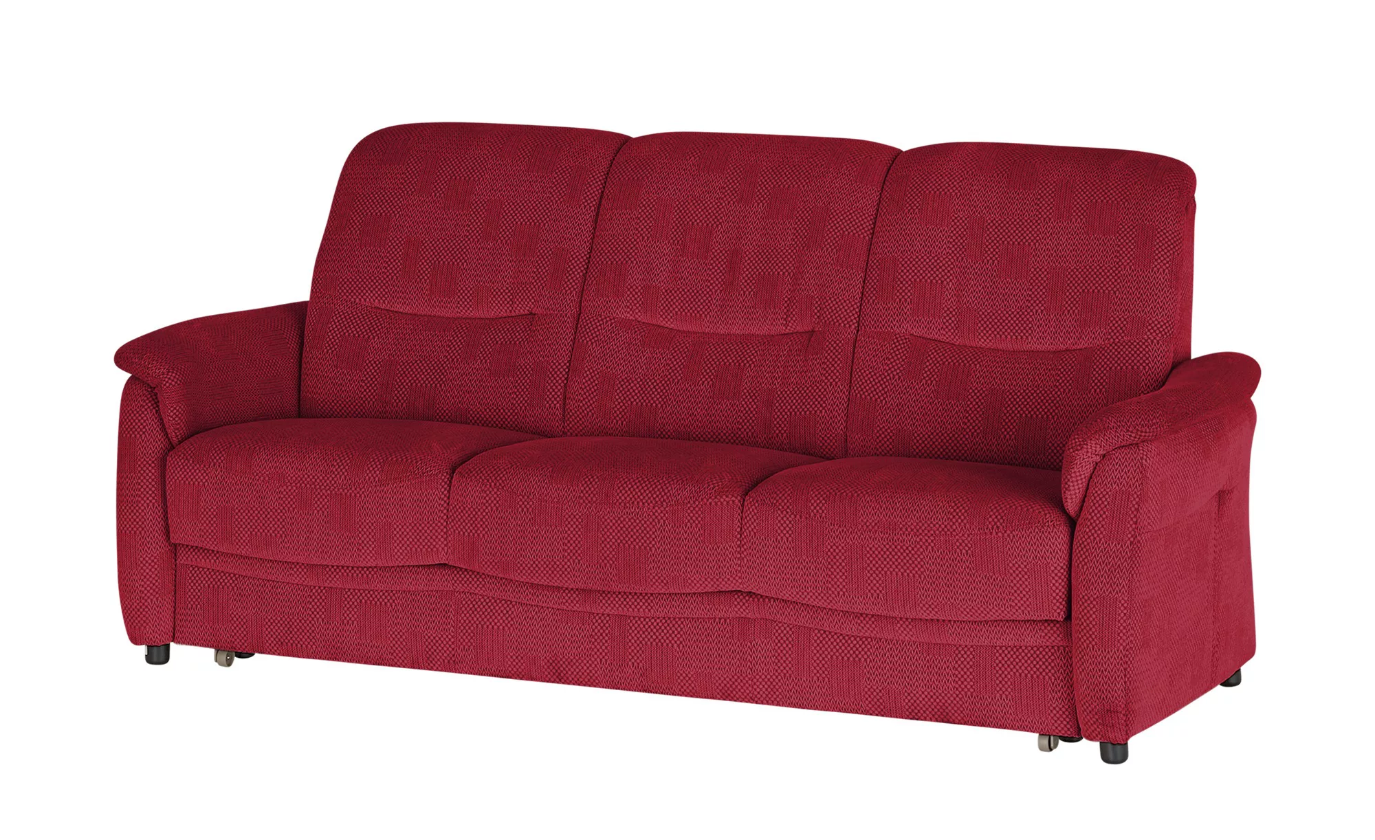 Polstermöbel Oelsa Schlafsofa  Sarah ¦ rot ¦ Maße (cm): B: 223 H: 100 T: 92 günstig online kaufen