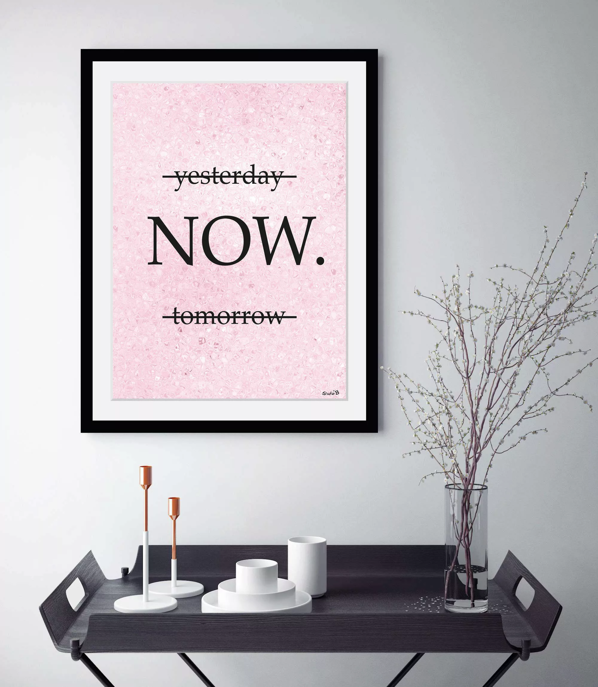 queence Bild "NOW.", Sprüche & Texte, (1 St.) günstig online kaufen