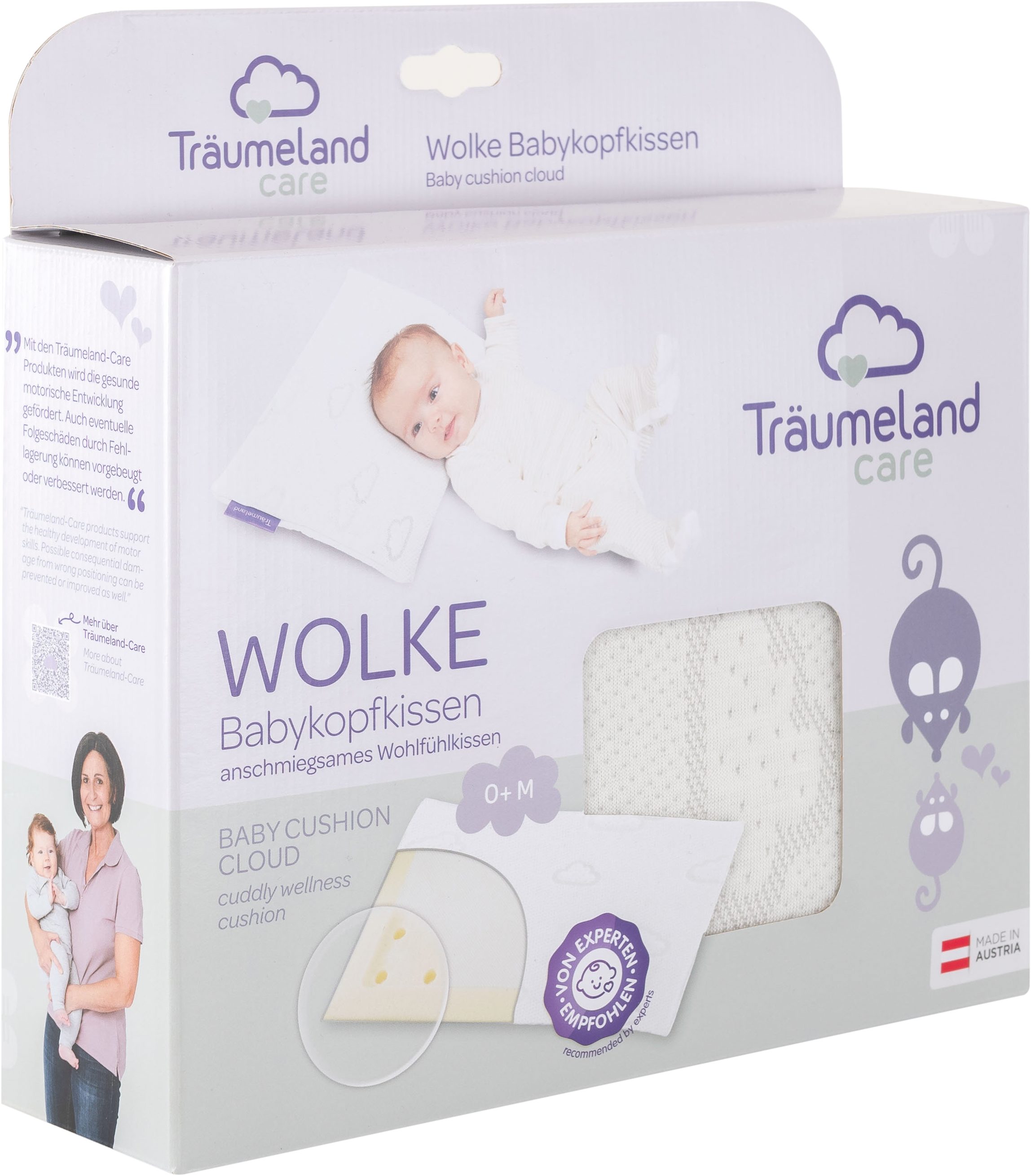Träumeland Babykissen care WOLKE Babykopfkissen 25 günstig online kaufen