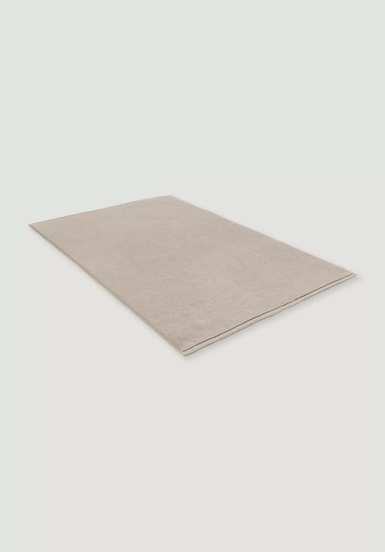 hessnatur Frottier Badematte aus Bio-Baumwolle - beige - Größe 50x80 cm günstig online kaufen