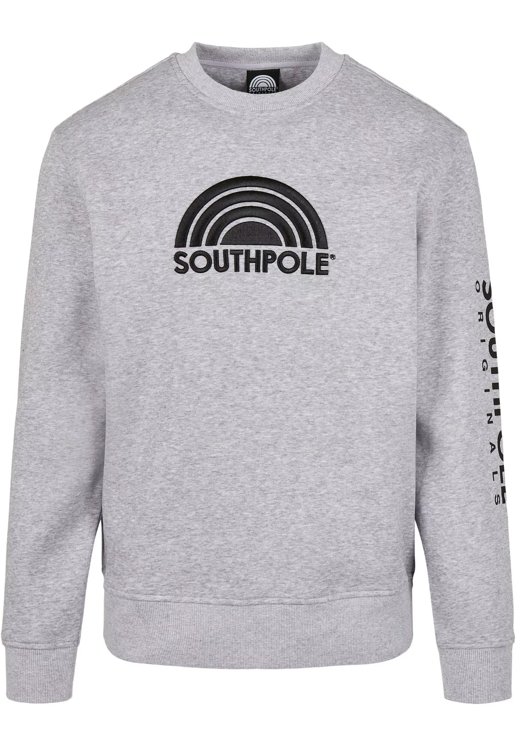 Southpole Rundhalspullover "Southpole Herren Southpole Halfmoon Crew" günstig online kaufen