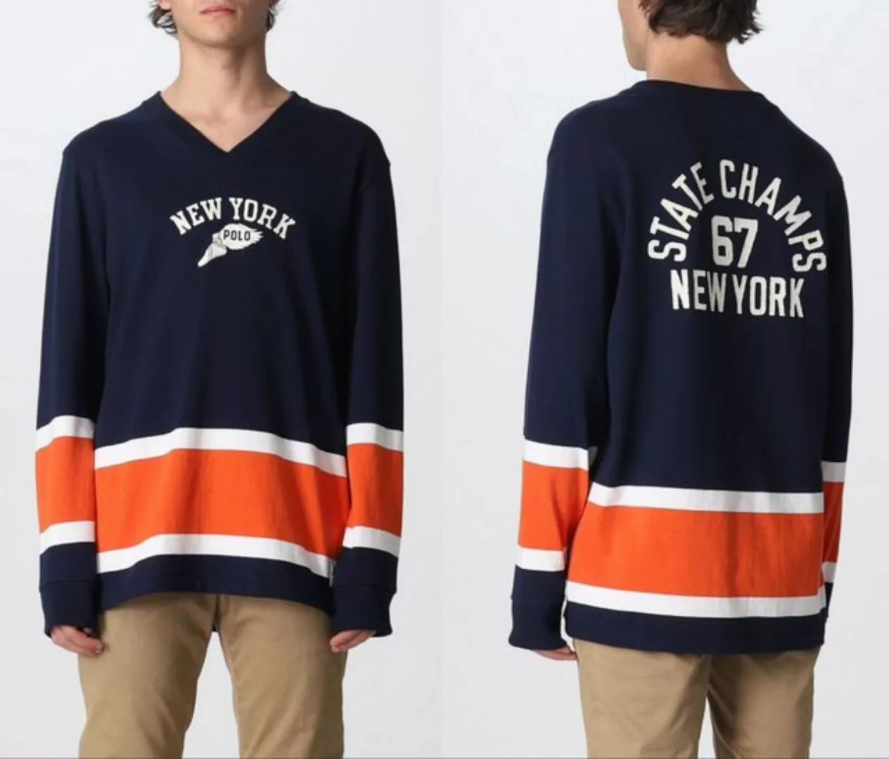 Ralph Lauren Sweatshirt POLO RALPH LAUREN HOCKEY NEW YORK Sweater Sweatshir günstig online kaufen