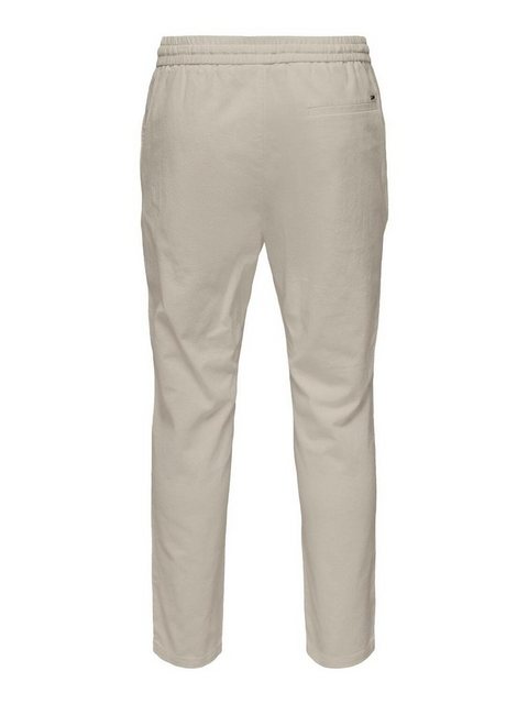 Only & Sons Herren Sweatpant ONSLINUS CROP LIN - Tapered Fit günstig online kaufen