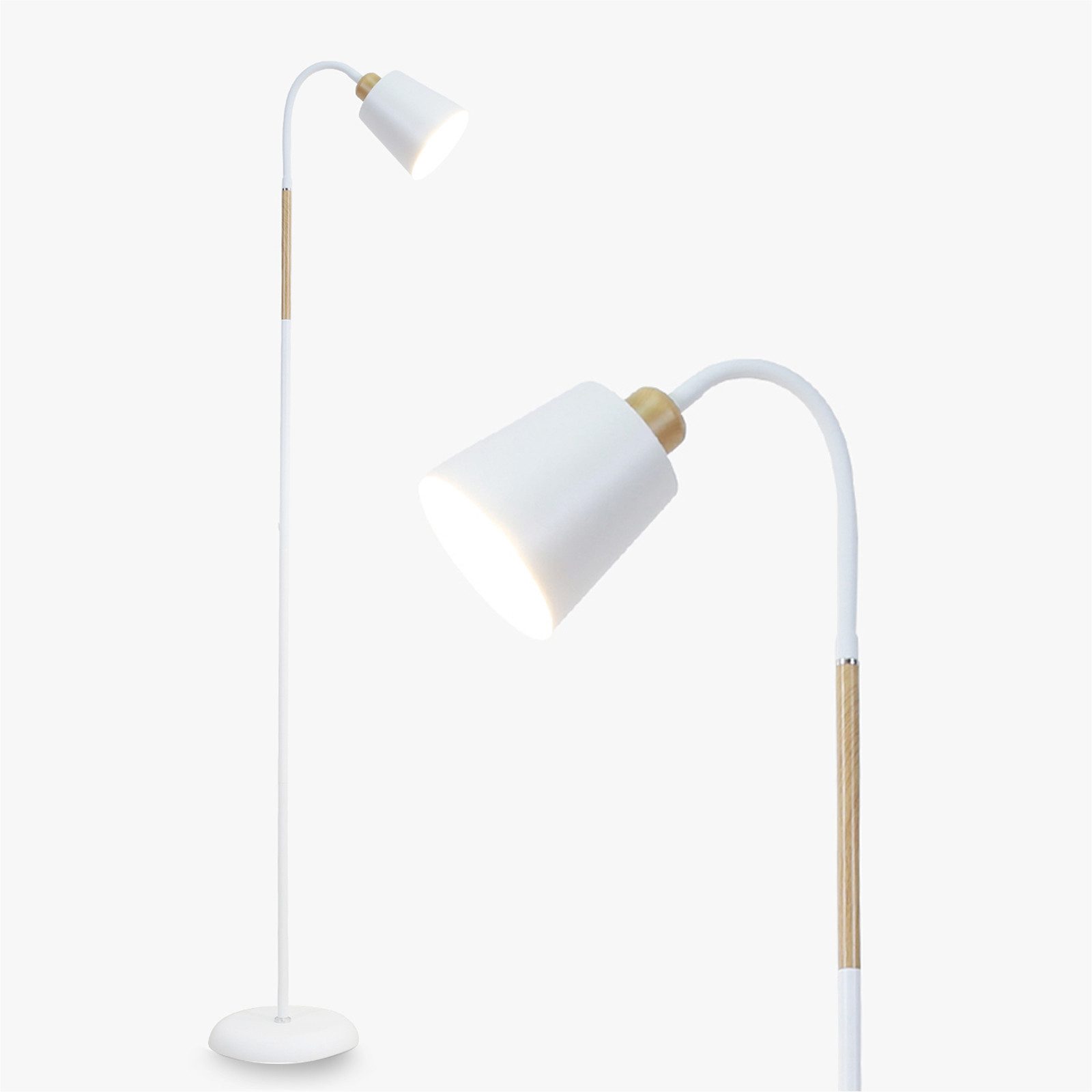 ANTEN Stehlampe Weiß 360° Schwenkbare LED günstig online kaufen