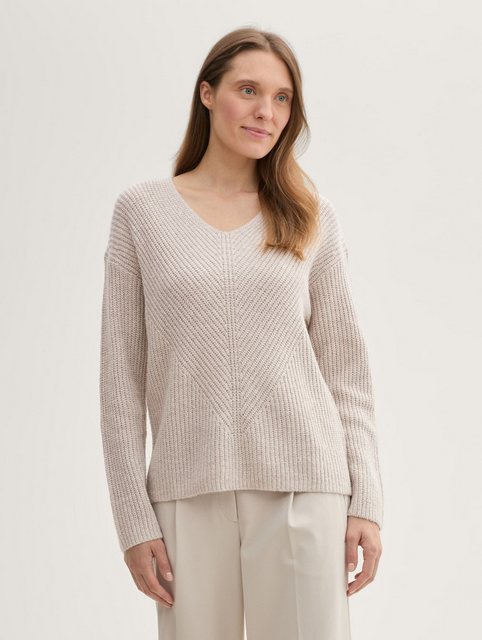 TOM TAILOR Strickpullover mit V-Ausschnitt günstig online kaufen