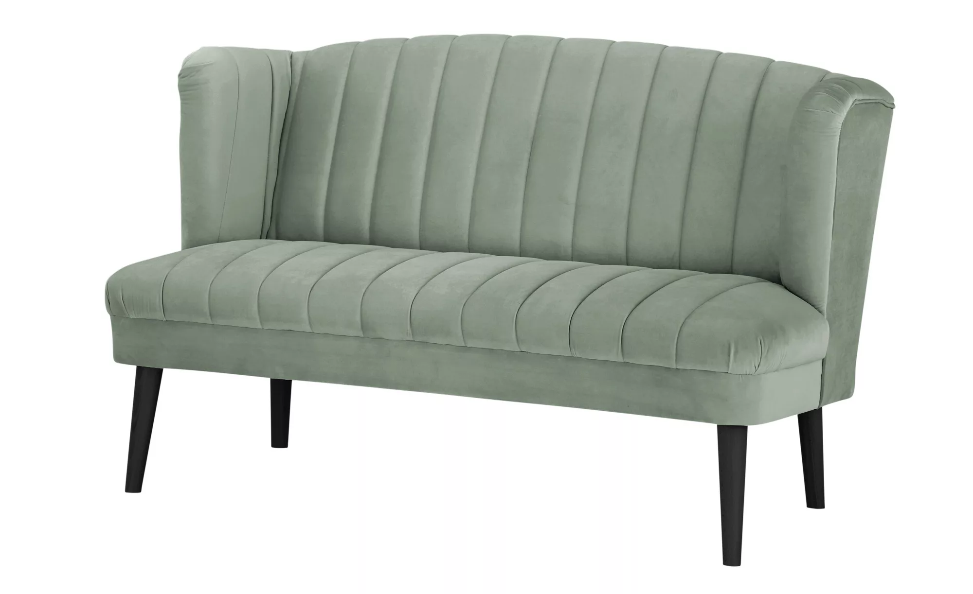 switch Küchensofa Samt  Rina - grün - 156 cm - 92 cm - 76 cm - Bänke > Einz günstig online kaufen