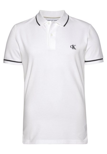 Calvin Klein Jeans Poloshirt TIPPING SLIM POLO mit Logomarkenlabel günstig online kaufen