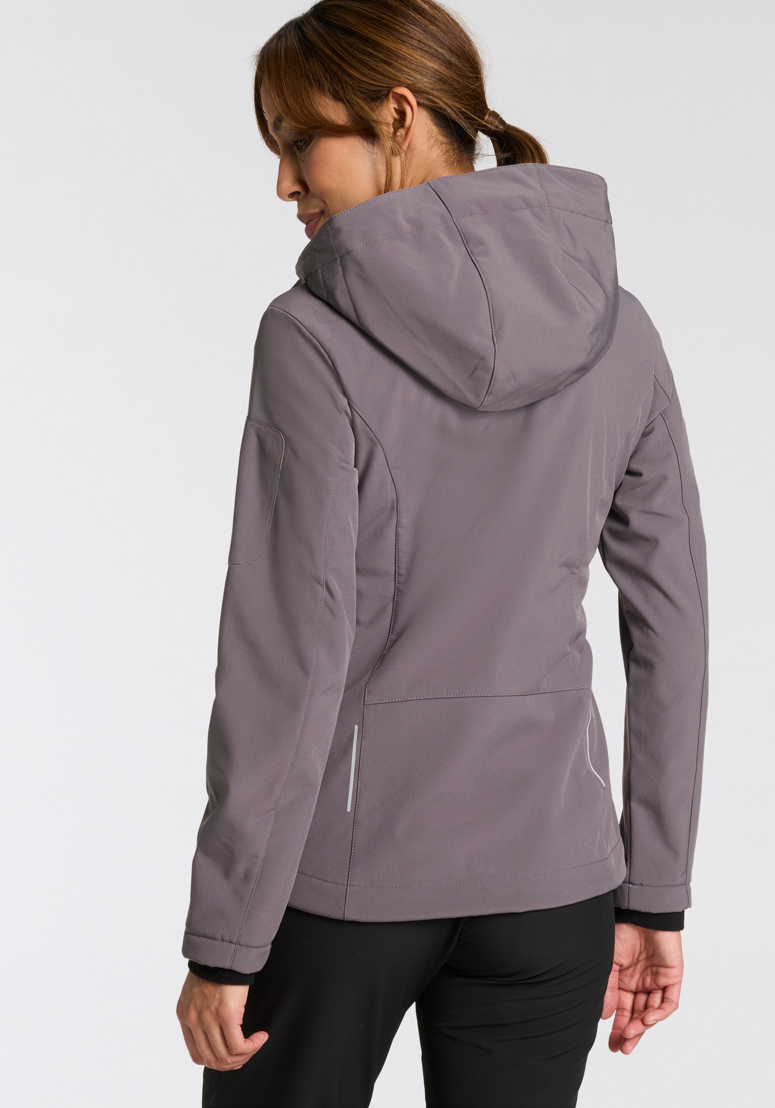 CMP Softshelljacke WOMAN JACKET ZIP HOOD günstig online kaufen