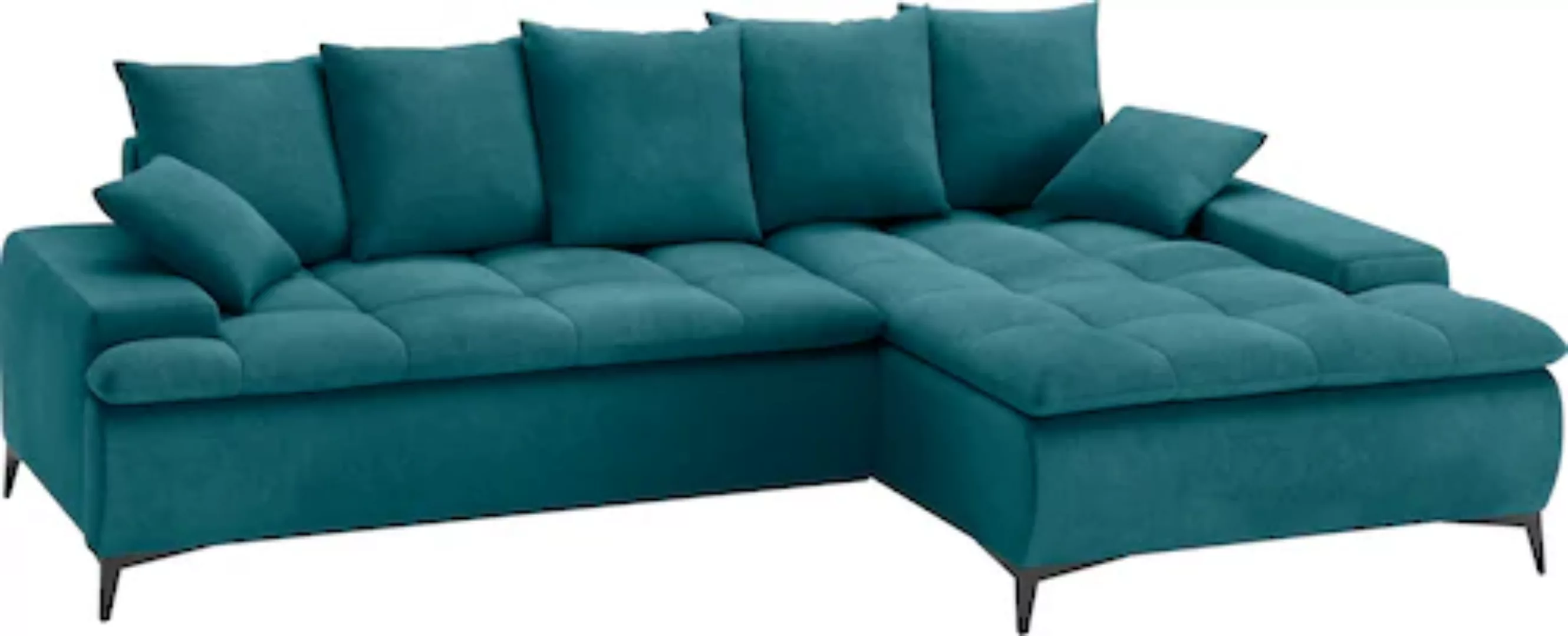 Mr. Couch Ecksofa "Haiti III, L-Form", Mit Kaltschaum, bis 140 kg belastbar günstig online kaufen