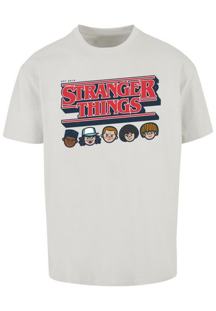 F4NT4STIC T-Shirt "Stranger Things Caricature Logo", Premium Qualität günstig online kaufen