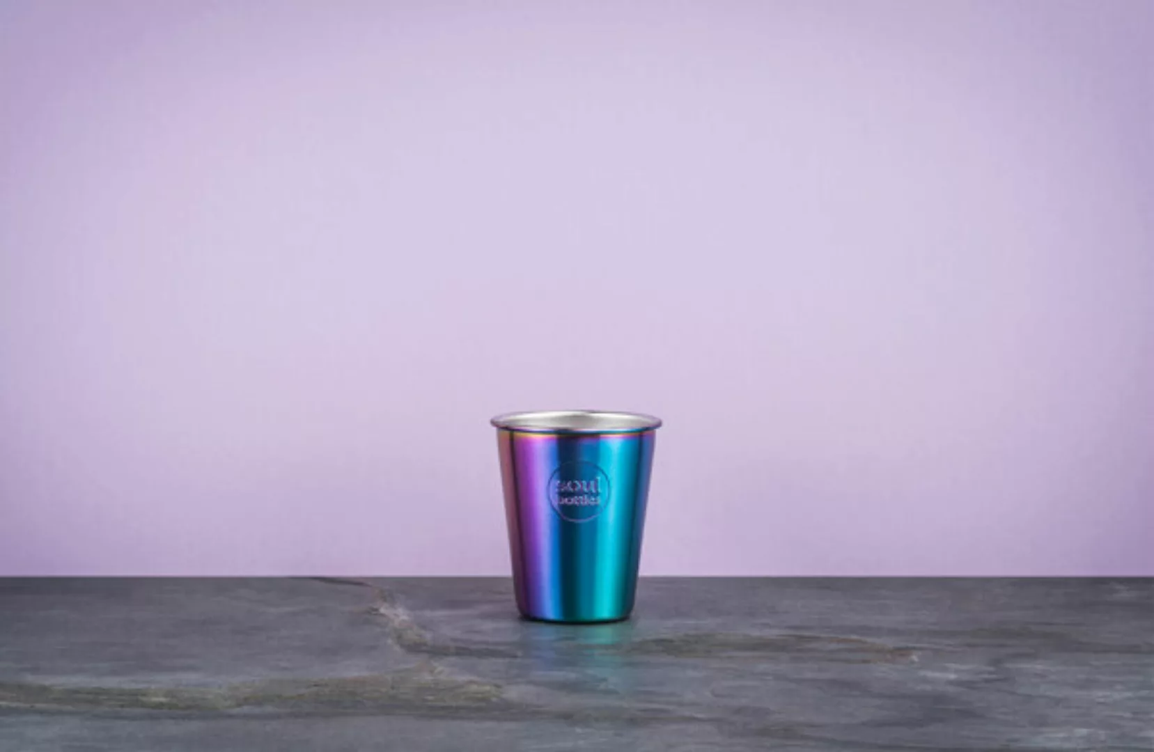 Plastikfreier Trinkbecher Aus Edelstahl • Soulcups Steel Utopia • 0,3 l Und günstig online kaufen