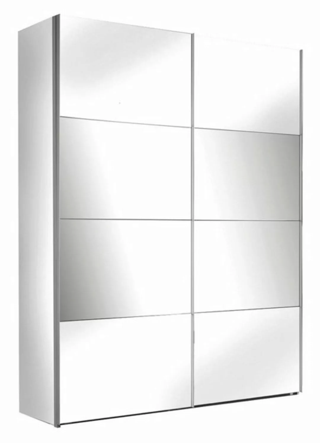 rauch Schwebetürenschrank QUADRA, (1 Schrank) B 136 cm x H 210 cm, Alpinwei günstig online kaufen