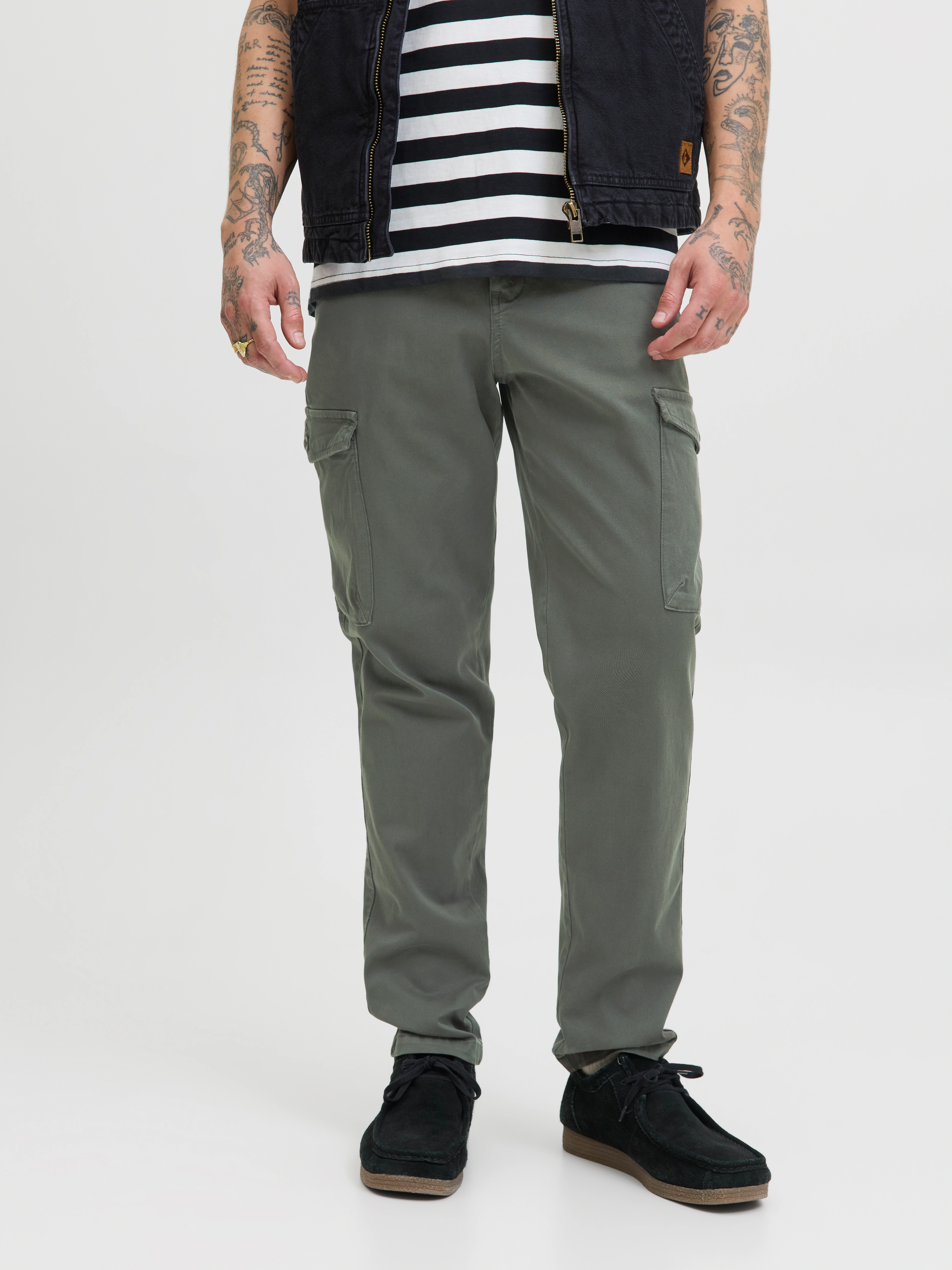 Jack & Jones Cargohose "JPSTACE ARTHUR DOBBY CARGO SN" günstig online kaufen