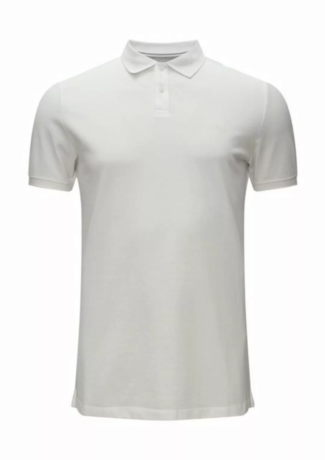 s.Oliver Kurzarmshirt Poloshirt aus Baumwollpiqué Logo, Stickerei günstig online kaufen