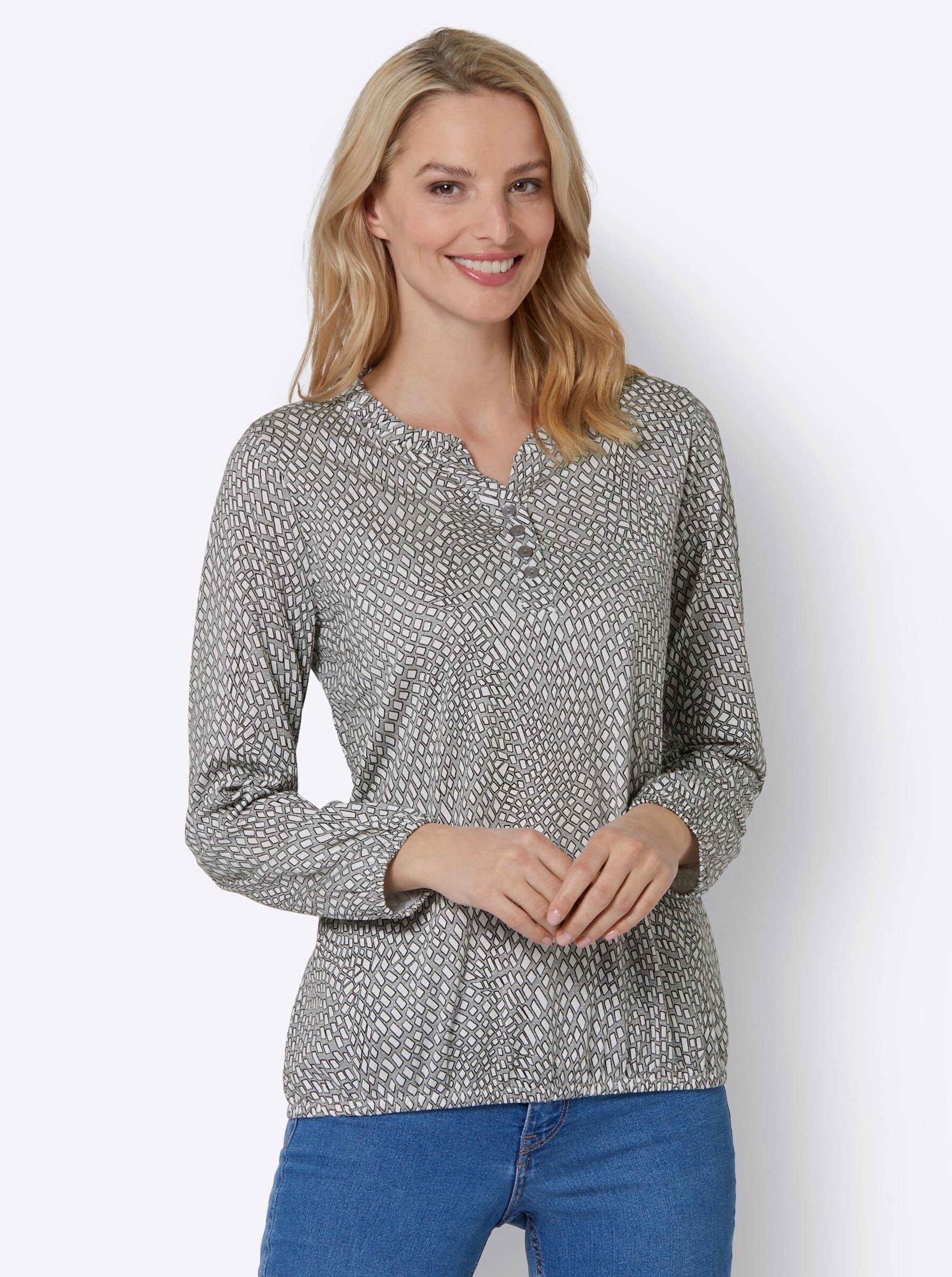 Inspirationen Langarmshirt "Shirt", (1 tlg.) günstig online kaufen