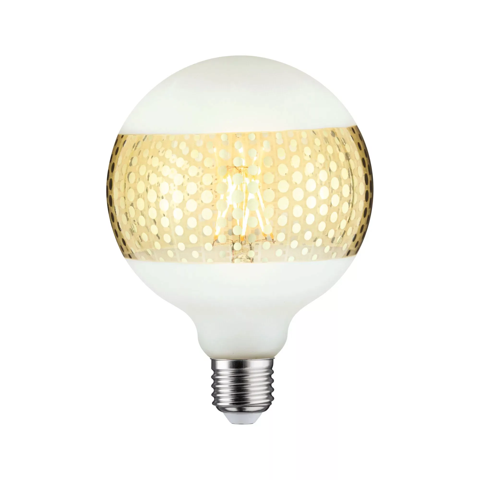 Paulmann E27 LED-Globe 4,5W Ringspiegel Gold Punkt günstig online kaufen