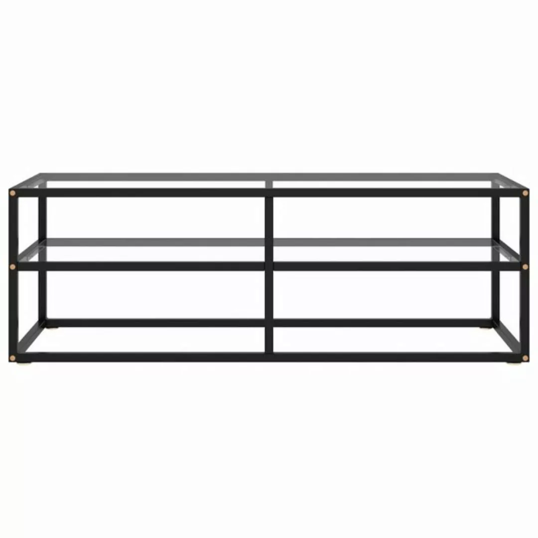 vidaXL TV-Schrank TV-Schrank Schwarz mit Hartglas 120x40x40 cm TV-Konsole f günstig online kaufen