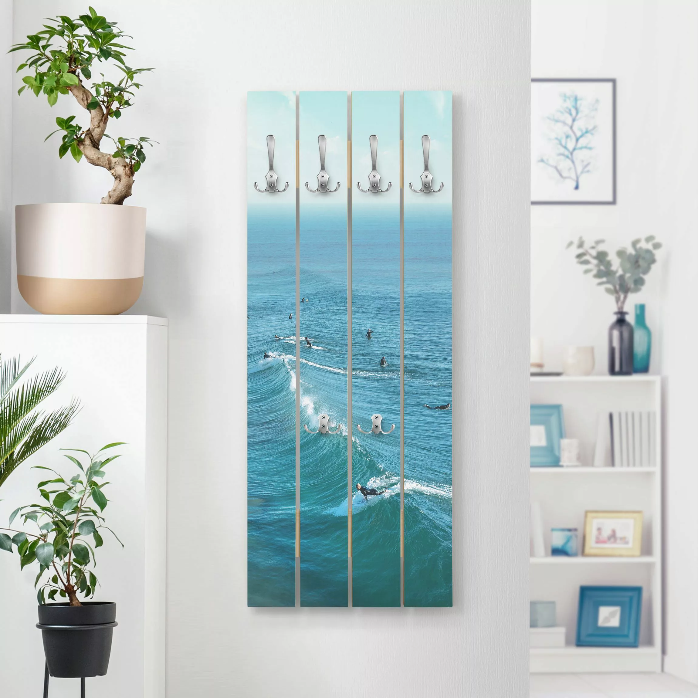 Wandgarderobe Surfer am Huntington Beach günstig online kaufen