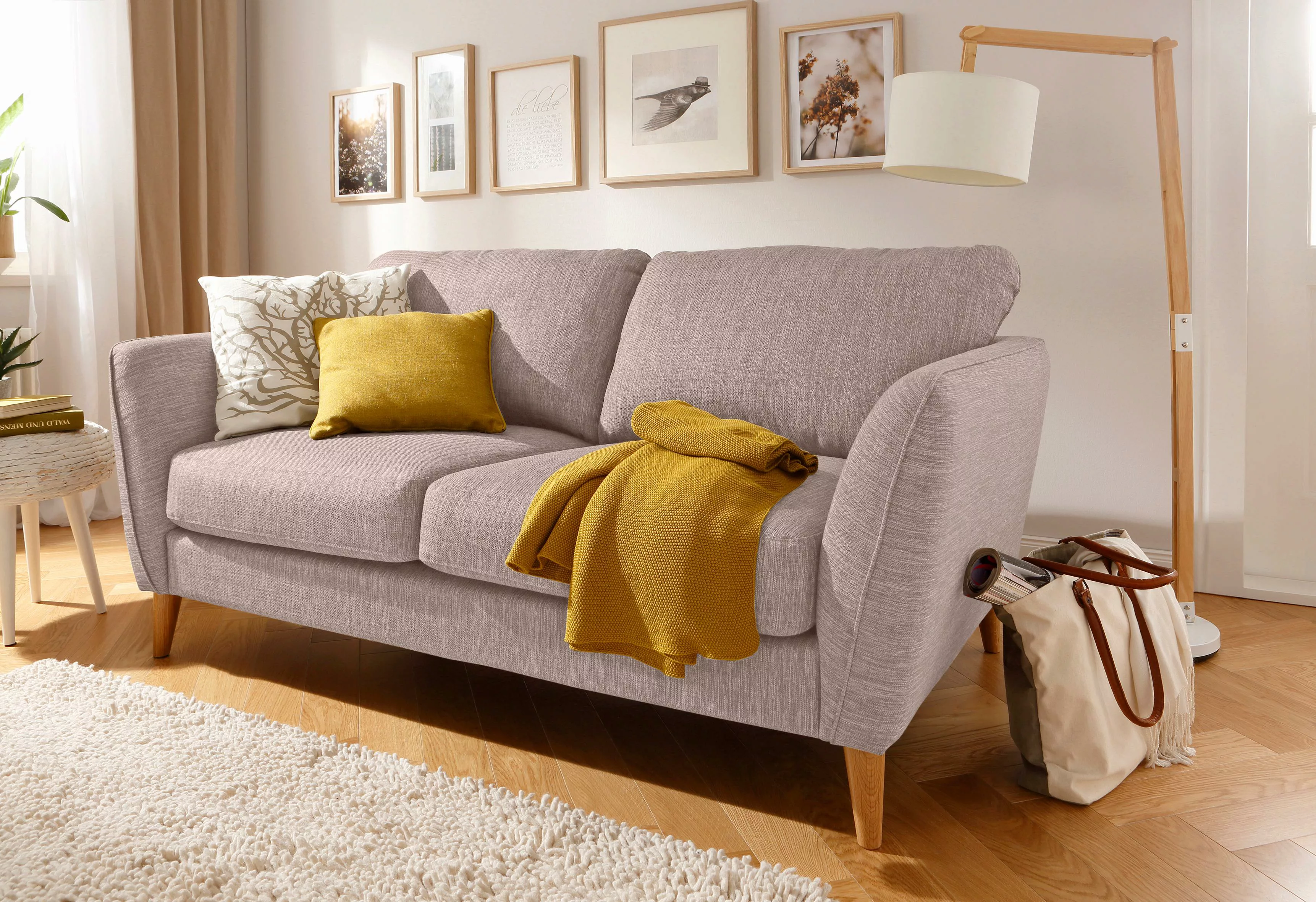 Home affaire 2-Sitzer "MARSEILLE Sofa 170 cm" günstig online kaufen