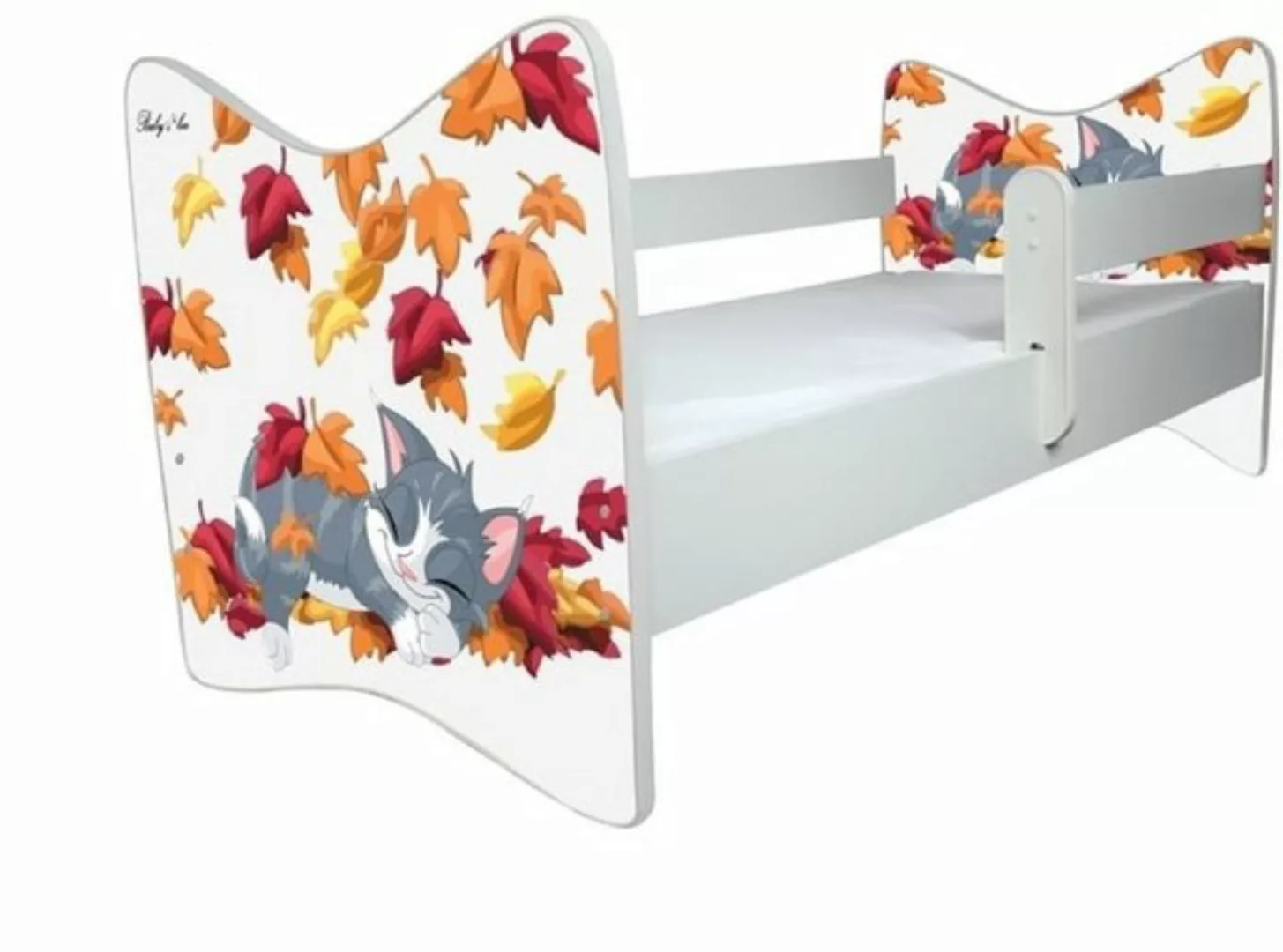 iGLOBAL Kinderbett Komplettbett 140x70 cm für Mädchen und Jungen (Absturzsi günstig online kaufen