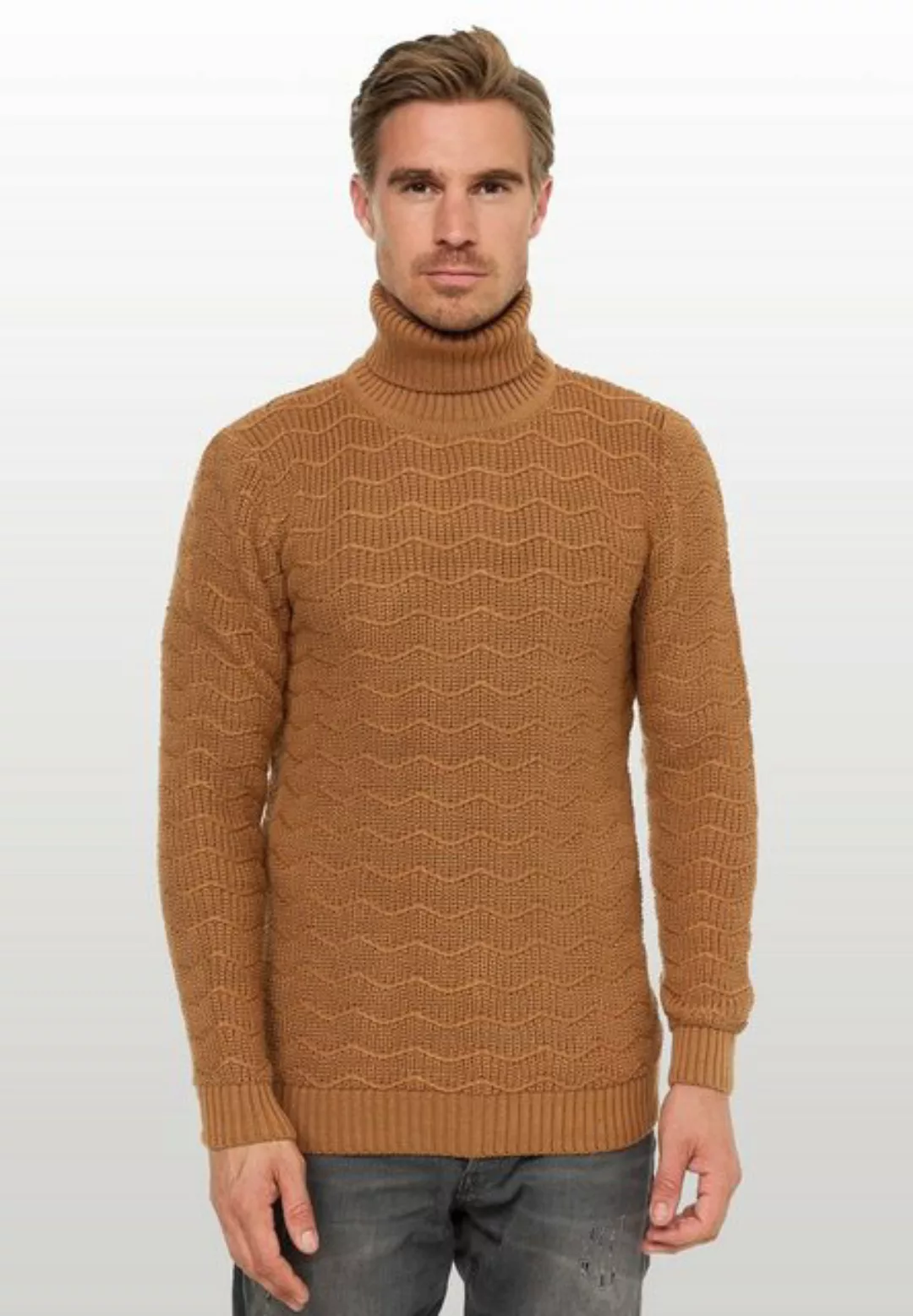 Rusty Neal Rollkragenpullover, im angesagten Design günstig online kaufen