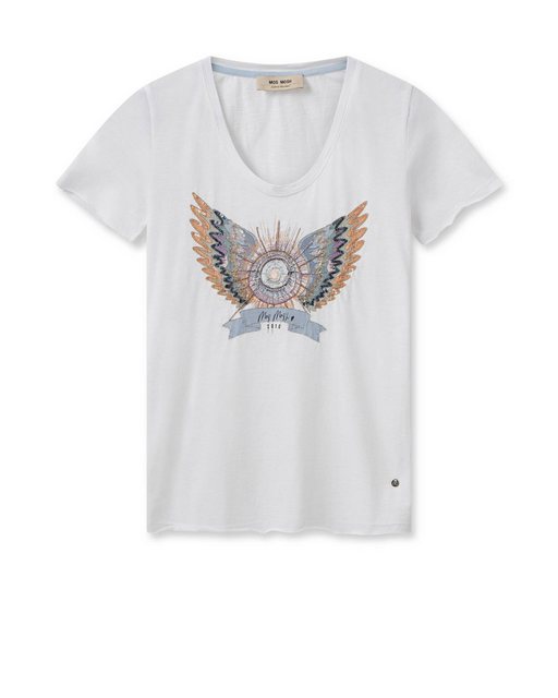 Mos Mosh T-Shirt Damen T-Shirt MMGETHI DECO TEE (1-tlg) günstig online kaufen