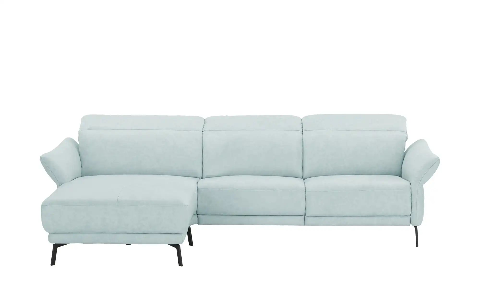 Wohnwert Ecksofa Leder Bellana ¦ blau ¦ Maße (cm): B: 285 H: 101 T: 161 Pol günstig online kaufen