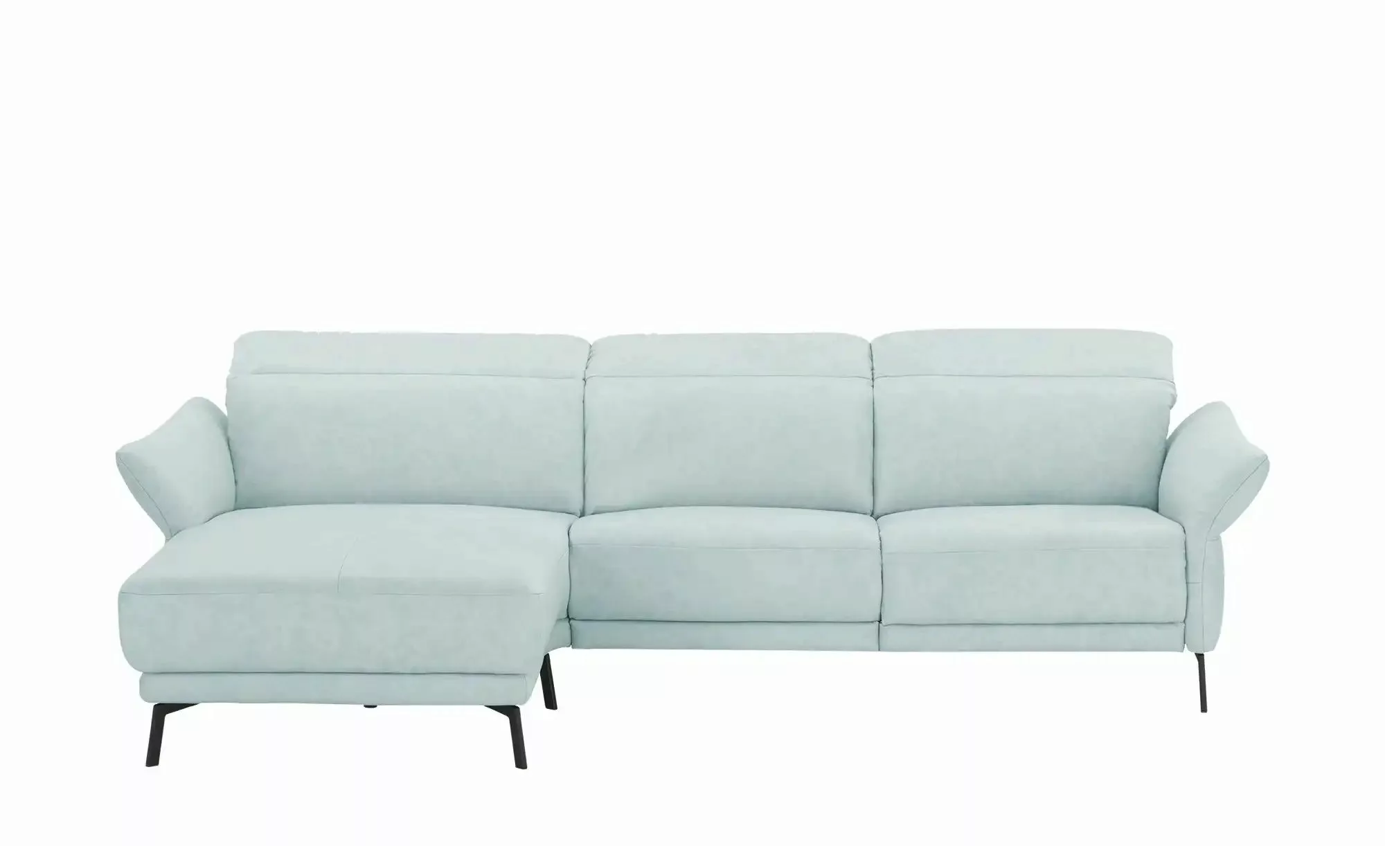 Wohnwert Ecksofa Leder Bellana ¦ blau ¦ Maße (cm): B: 285 H: 101 T: 161 Pol günstig online kaufen