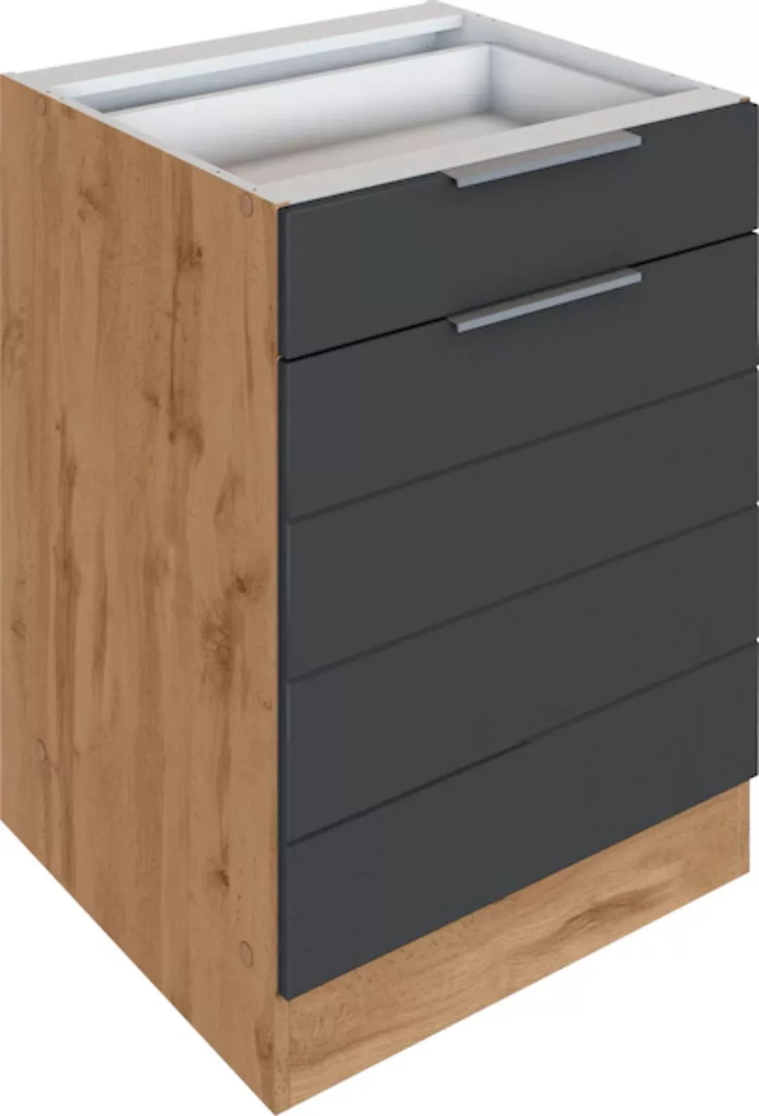 KOCHSTATION Unterschrank »KS-Luhe«, 60 cm breit, hochwertige MDF-Fronten mi günstig online kaufen