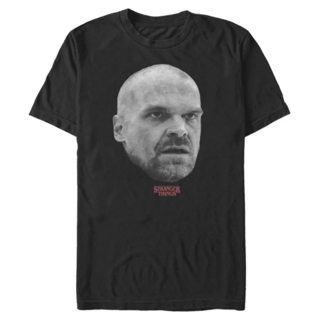 Netflix - Stranger Things - Logo Hopper Head - Männer T-Shirt günstig online kaufen