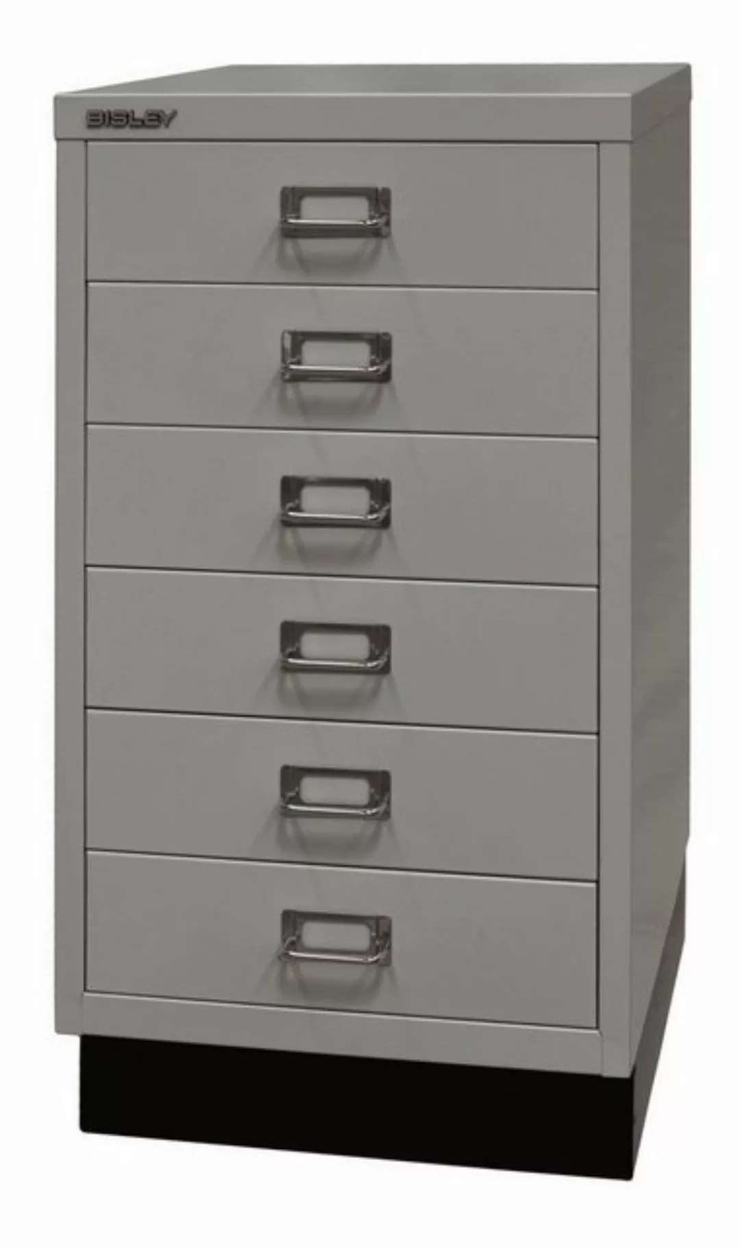 Bisley Aktenschrank MultiDrawer Schubladenschrank in Silber - Maße: H 67 x günstig online kaufen