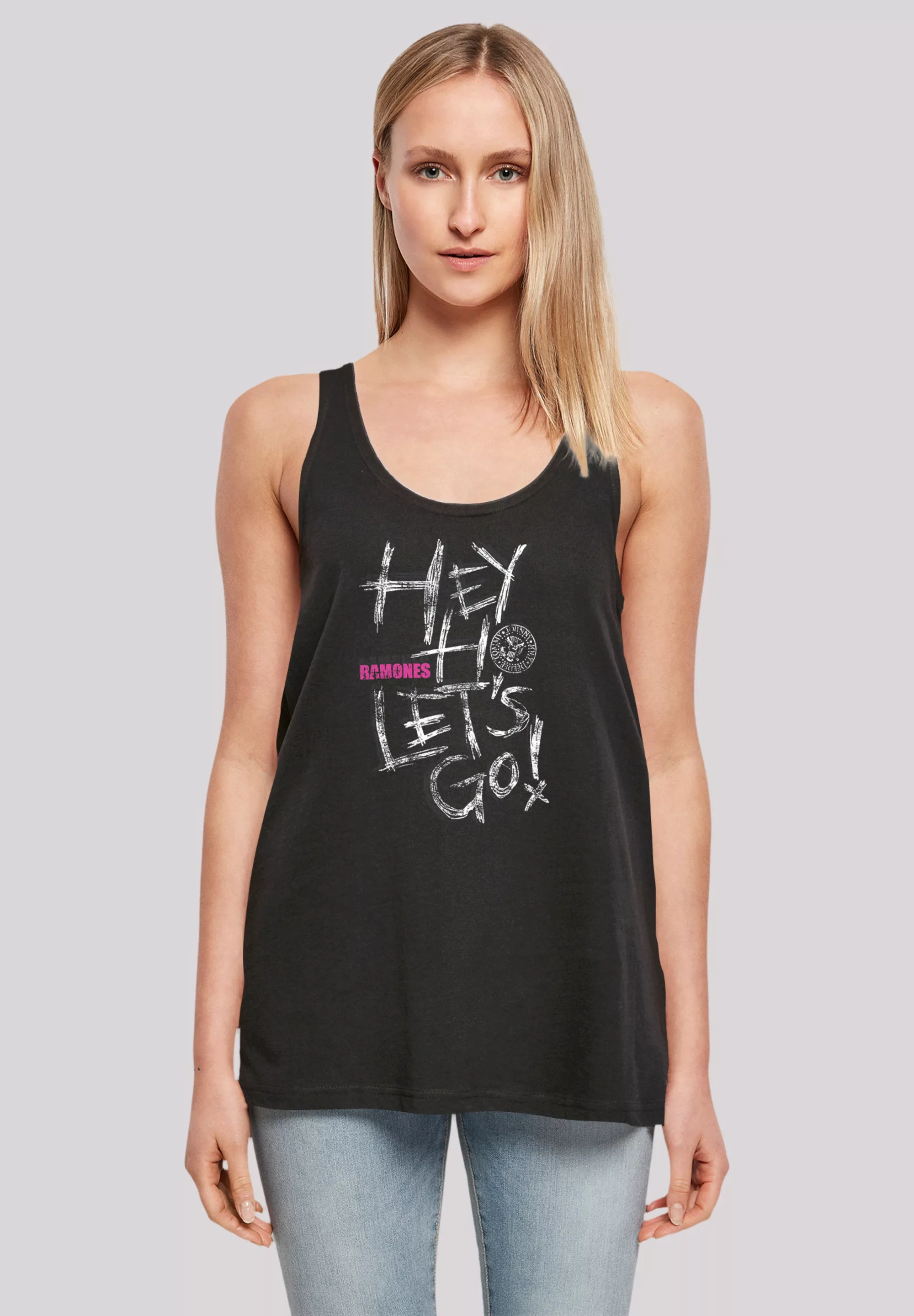 F4NT4STIC T-Shirt "Ramones Rock Musik Band Hey Ho Lets Go", Premium Qualitä günstig online kaufen