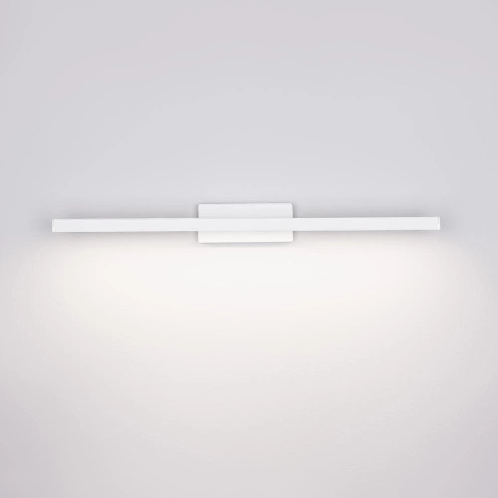 LED Wandleuchte Flat in Weiß 18W 1513lm IP44 günstig online kaufen