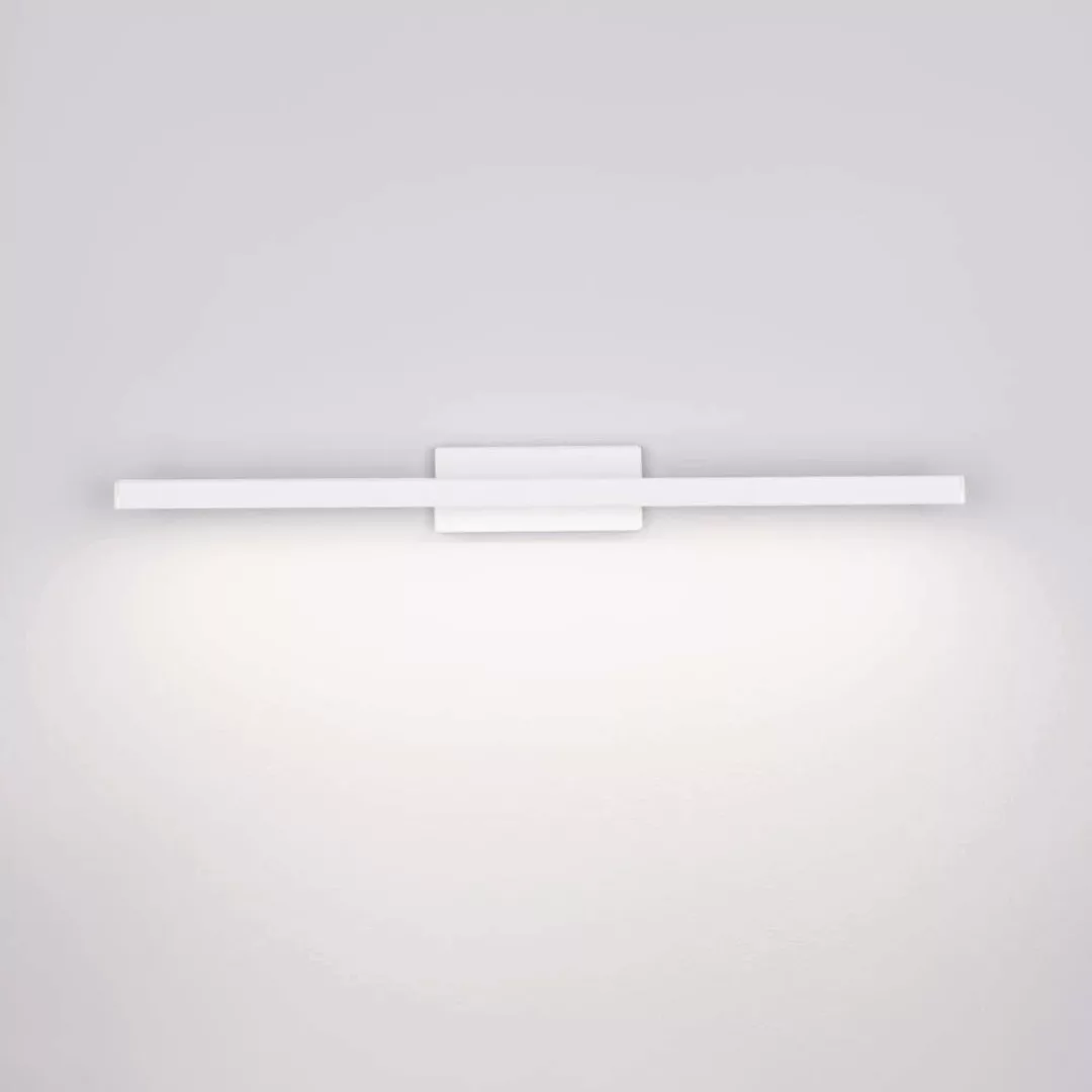 LED Wandleuchte Flat in Weiß 18W 1513lm IP44 günstig online kaufen