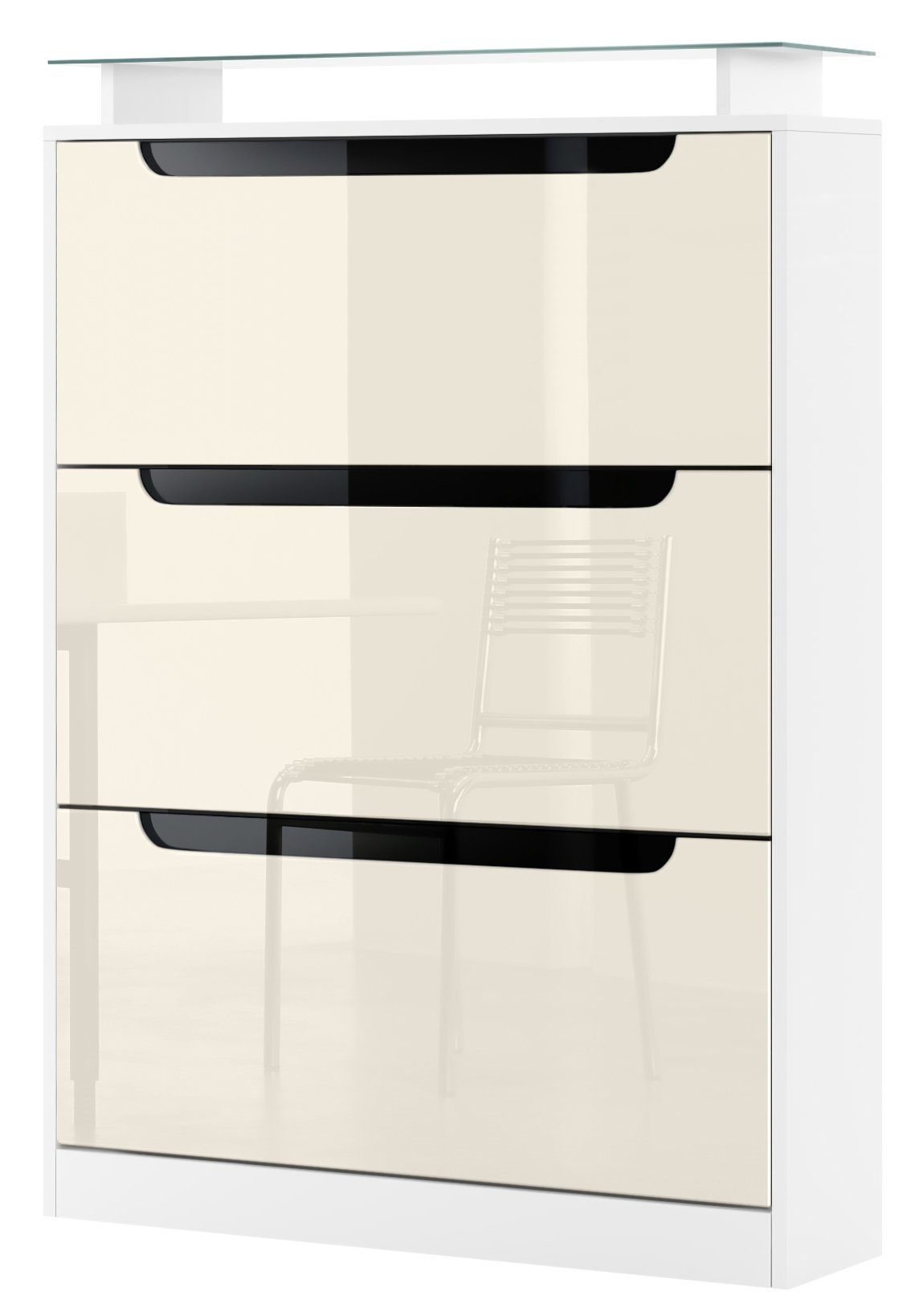Vladon Schuhschrank Space (Schuhkipper, für 24 günstig online kaufen
