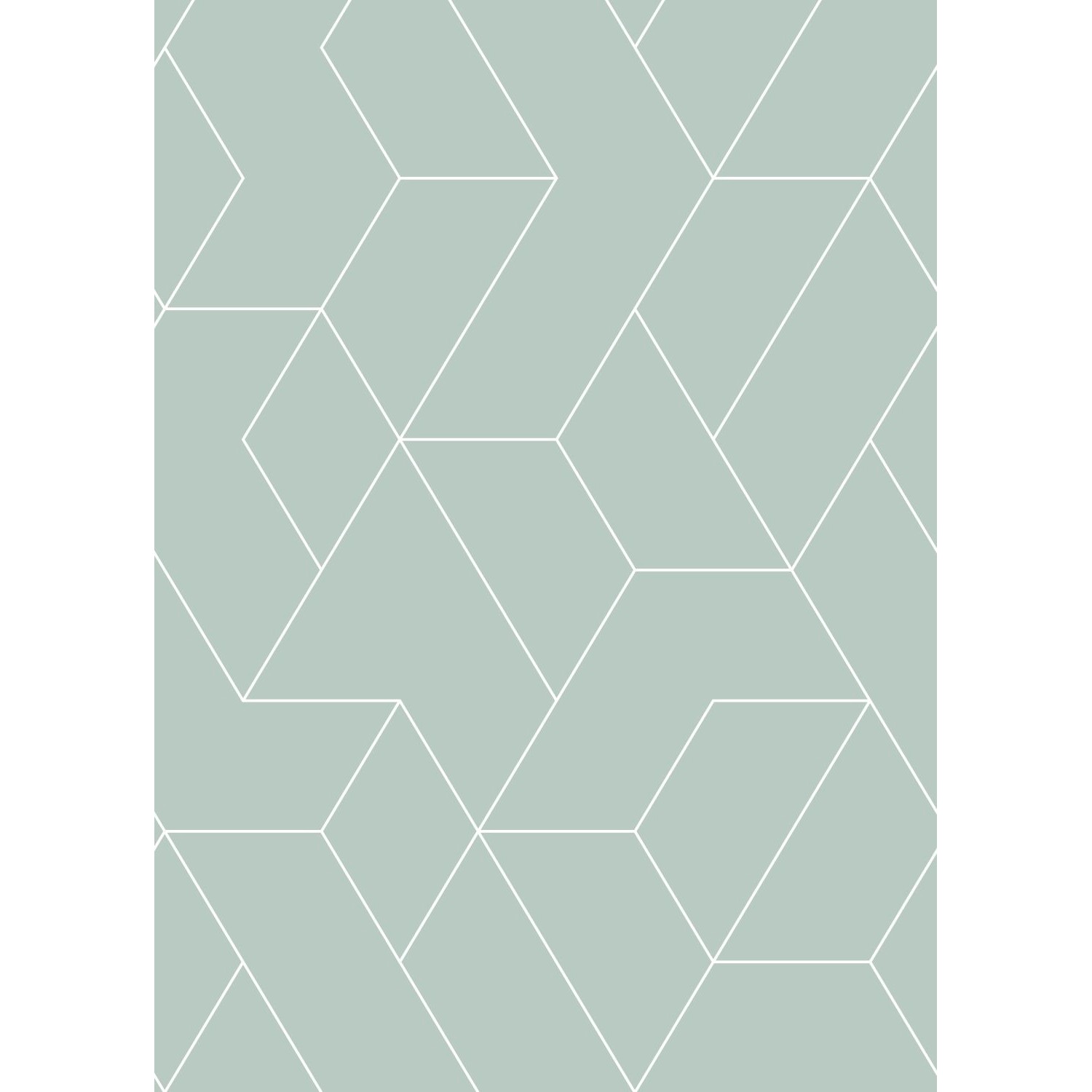 ESTAhome Fototapete Grafische Linien Graugrün 200 x 279 cm 158963 günstig online kaufen