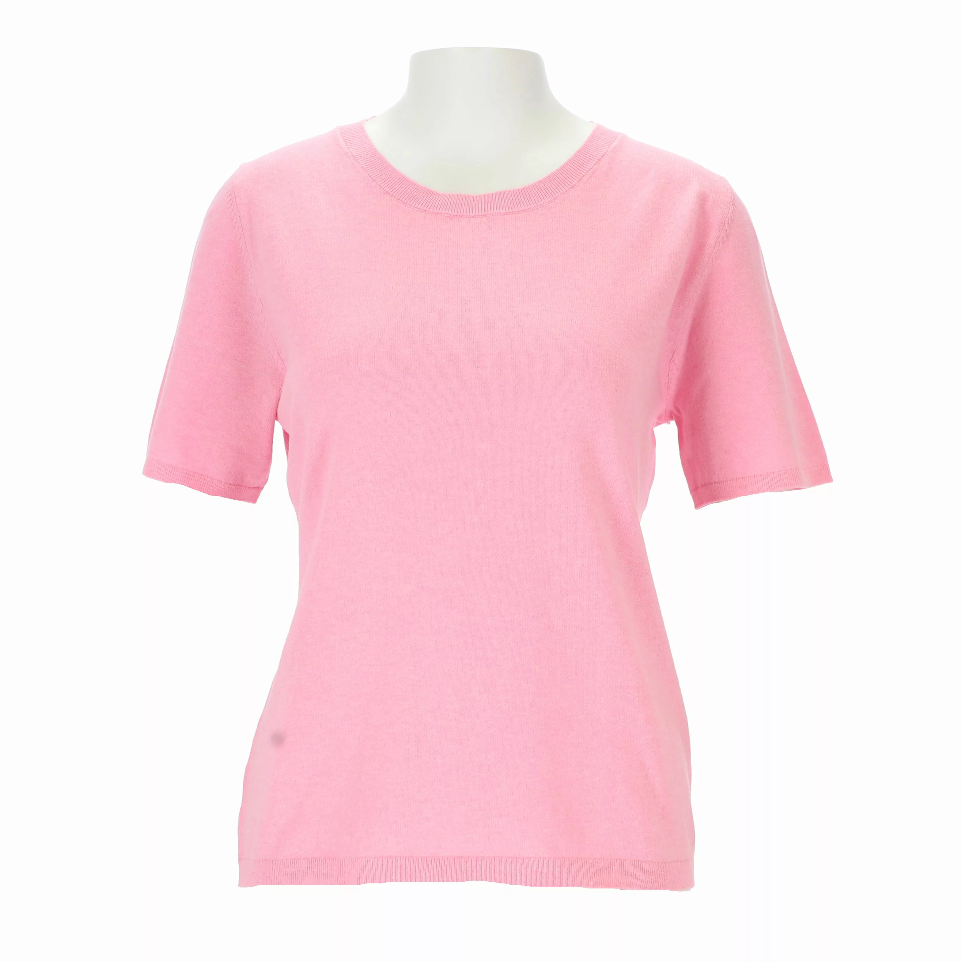 halsüberkopf Accessoires Kurzarmshirt Feinstrick-Shirt Baumwolle-Kaschmir-M günstig online kaufen