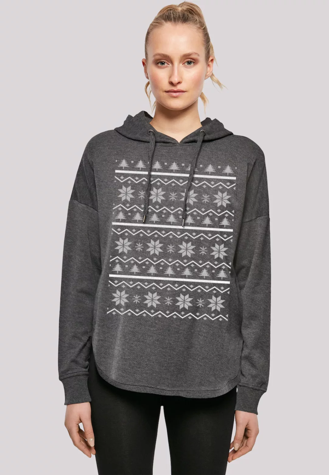 F4NT4STIC Kapuzenpullover "Scandinavian Muster Weihnachten", Print günstig online kaufen