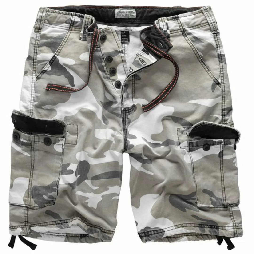 Trooper Cargoshorts Vintage Bermuda Baumwolle Sommer Shorts Kurze Hose Army günstig online kaufen