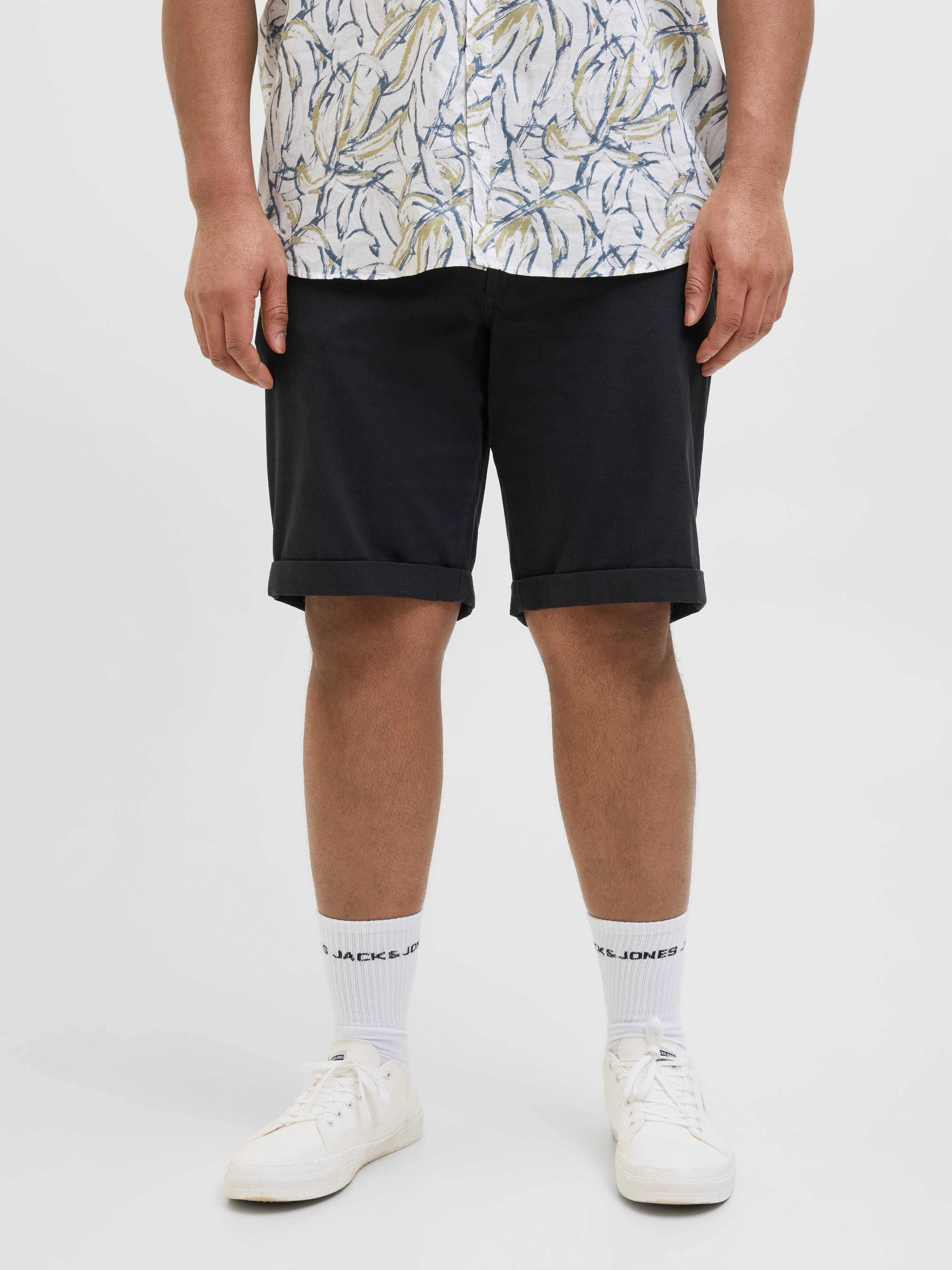 Jack & Jones PlusSize Chinoshorts "JPSTDAVE JJCHINO SHORTS SN AKM PLS" günstig online kaufen