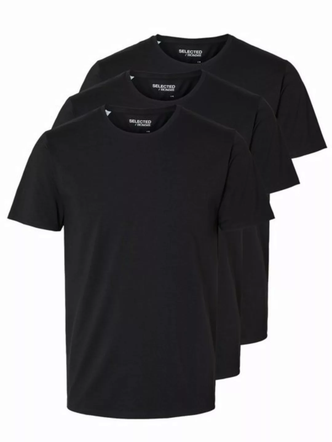 SELECTED HOMME T-Shirt SLHROLAND SS O-NECK TEE 3-PACK NOOS günstig online kaufen