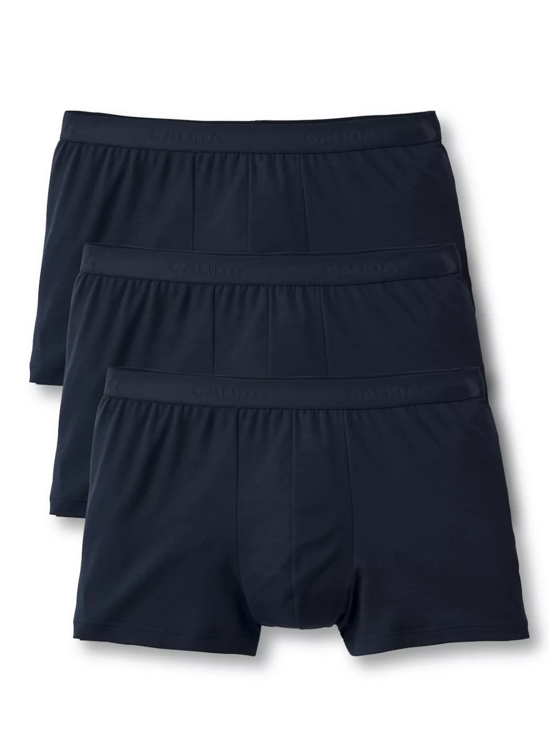 CALIDA Boxershorts "Natural Benefit", (3er Pack), mit formstabiler Single J günstig online kaufen